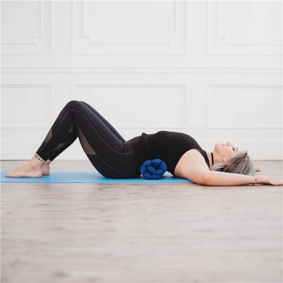 Zafuko Rollable Cushion - Organic Kapok Filling, use Rolled or Flat for Yoga - Picture 1 of 4